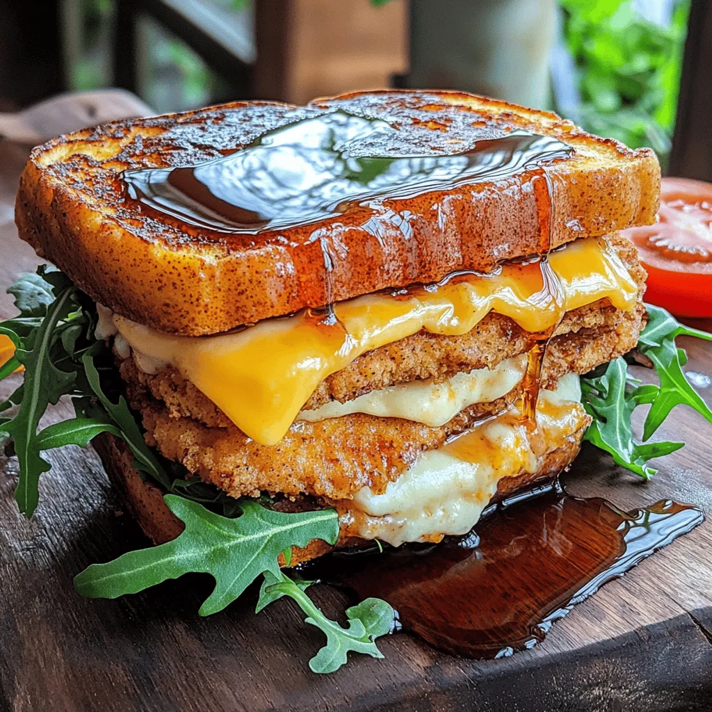 Here’s what you need to make your French Toast Chicken Sandwich. Each ingredient brings a unique taste and texture to the dish.