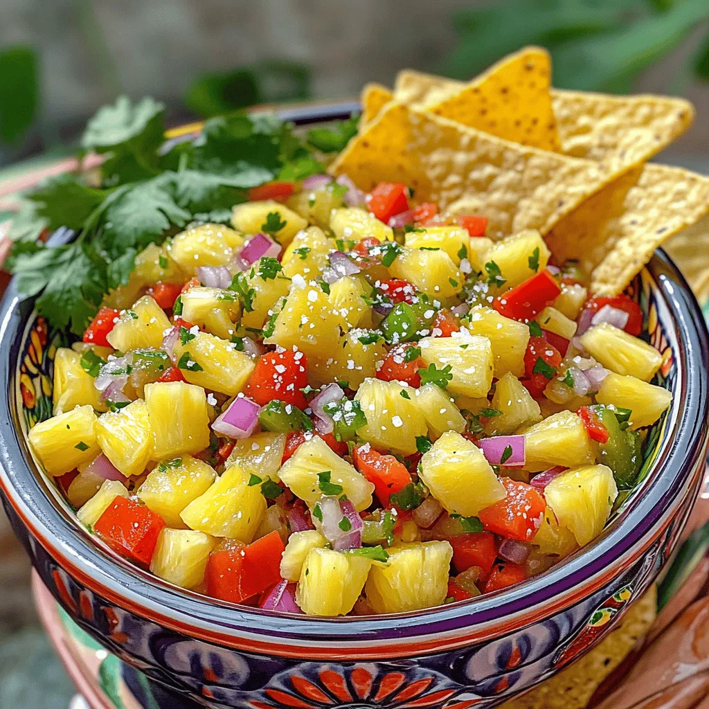 Tropical Pineapple Salsa: A Refreshing Delight for Every Occasion