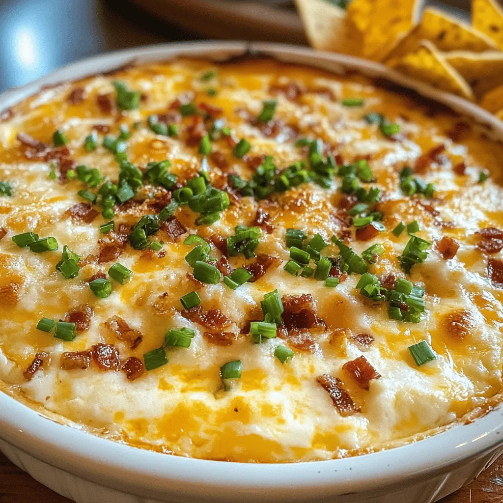 Indulge in Cheesy Bacon Bliss Dip: A Creamy Delight for Any Occasion