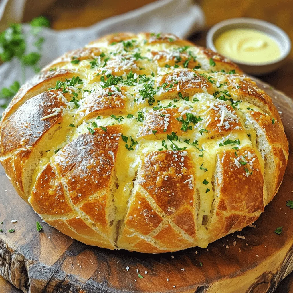 Garlic Parmesan Pull-Apart Bread Flavorful and Easy Recipe