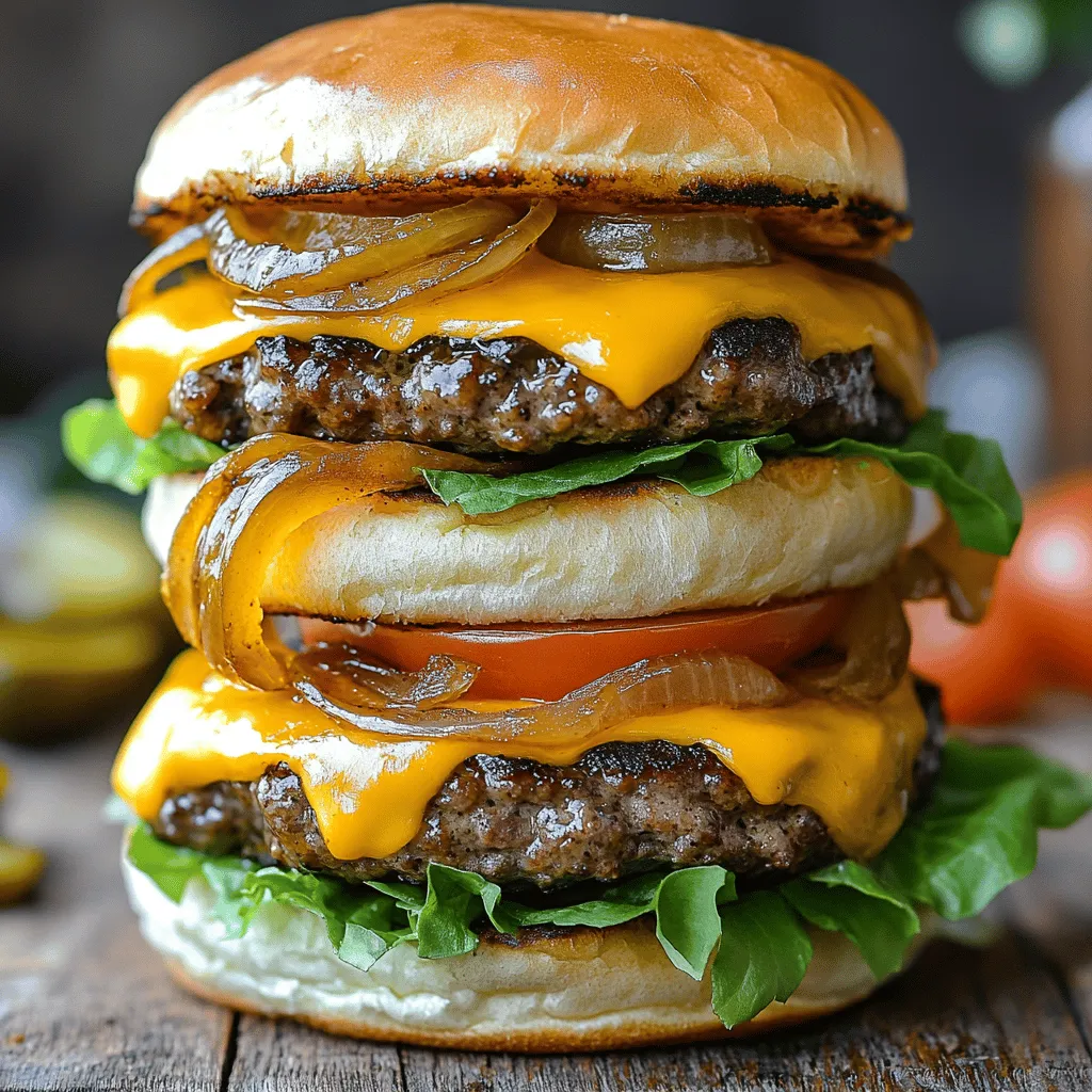 Sausage Smash Burgers: The Ultimate Flavor Explosion