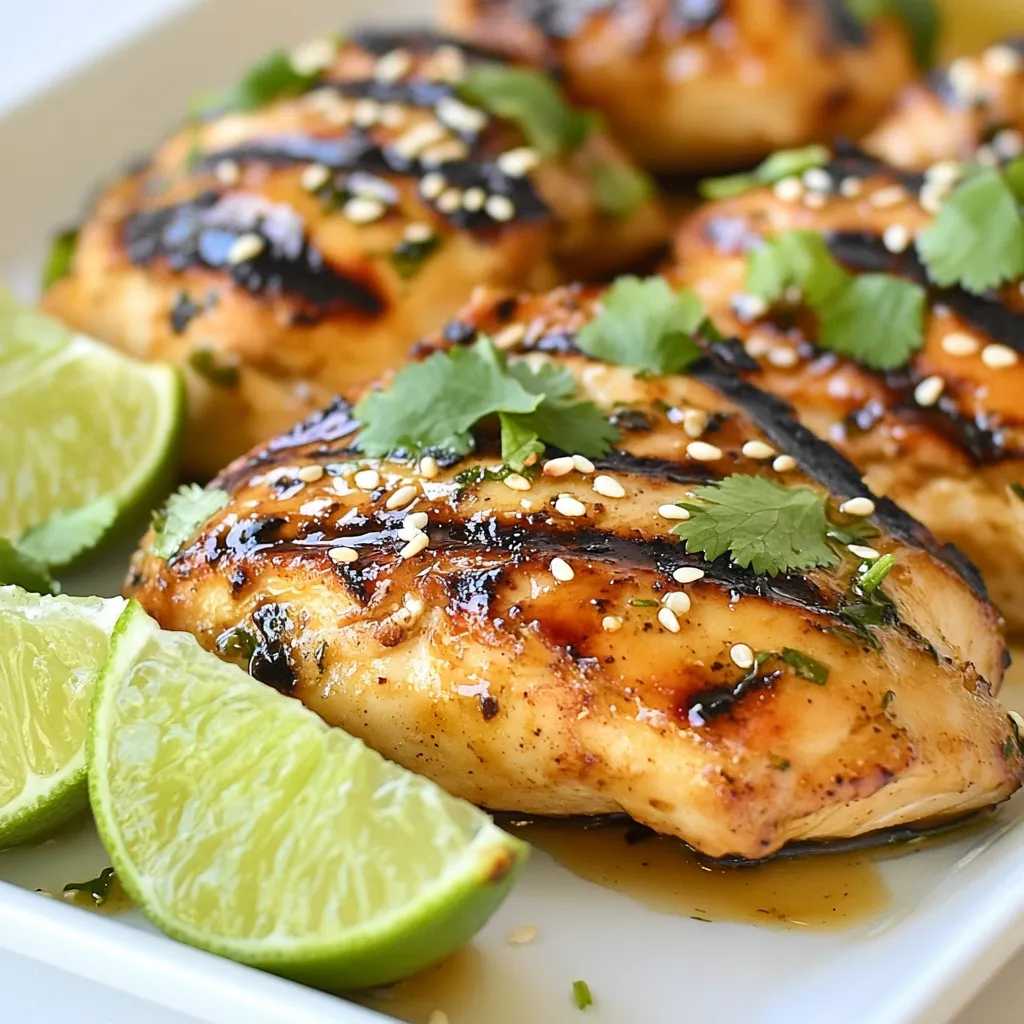 Savory Sesame Lime Grilled Chicken Recipe and Tips