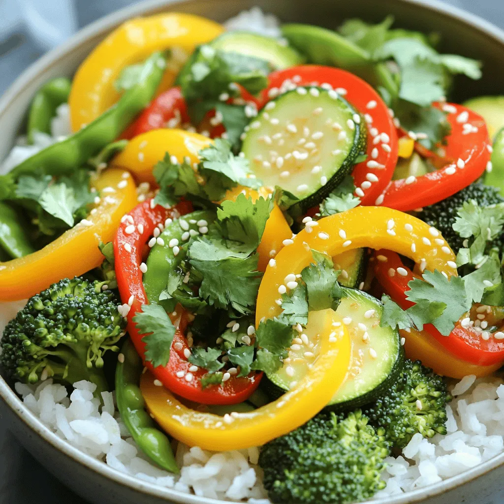 Summer Veggie Stir-Fry Bowls for Fresh Flavor Boost