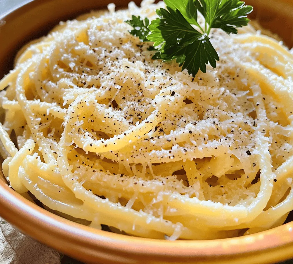 One of the most critical steps in perfecting your Cacio e Pepe is reserving pasta water before draining your spaghetti. This starchy water is a game-changer when it comes to achieving the right sauce consistency. The starch in the water helps emulsify the cheese and pepper, allowing them to cling to the pasta beautifully.