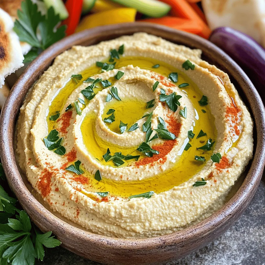 Classic Hummus Recipe Simple and Healthy Delight
