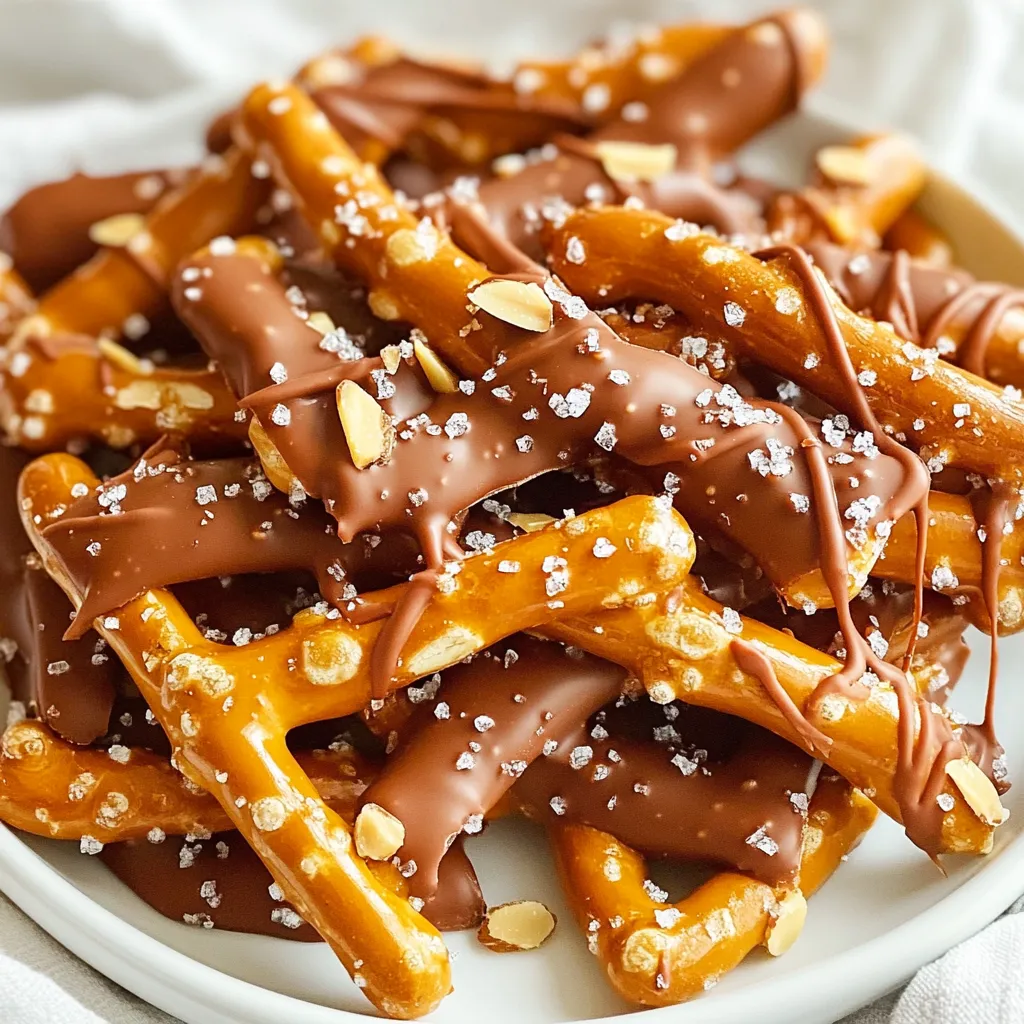 Salted Caramel Pretzel Bark Decadent Sweet Treat