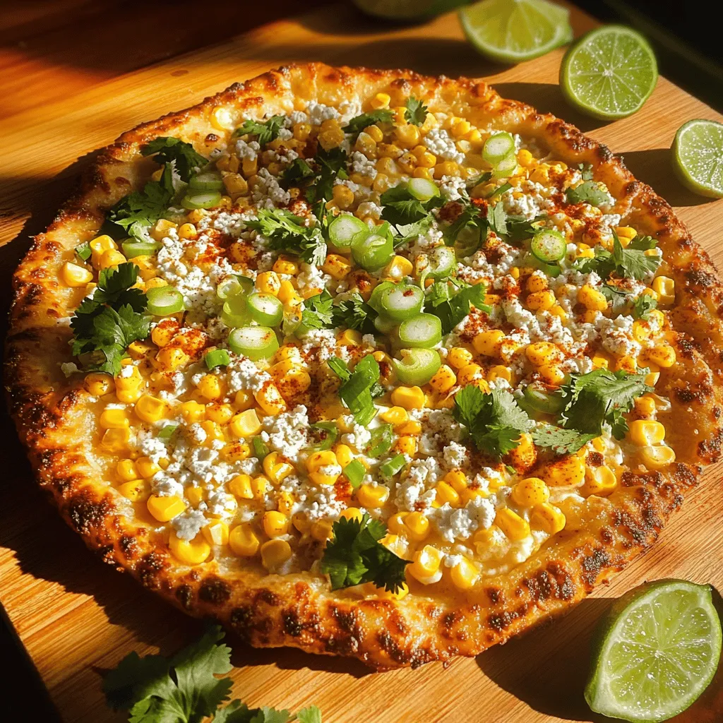 Esquites Pizza Delightful Flavor in Every Slice