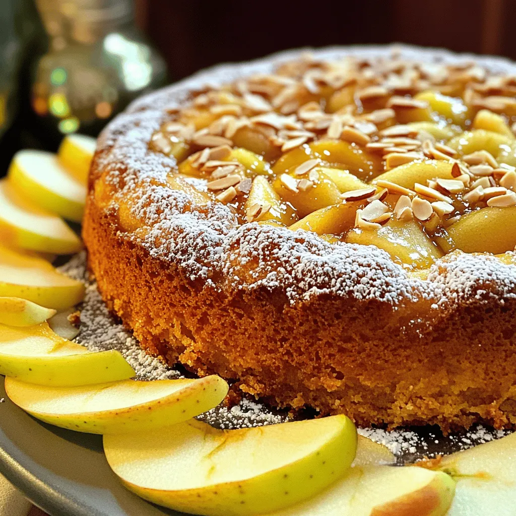 Honey Cake with Almonds and Apple Delightful Recipe