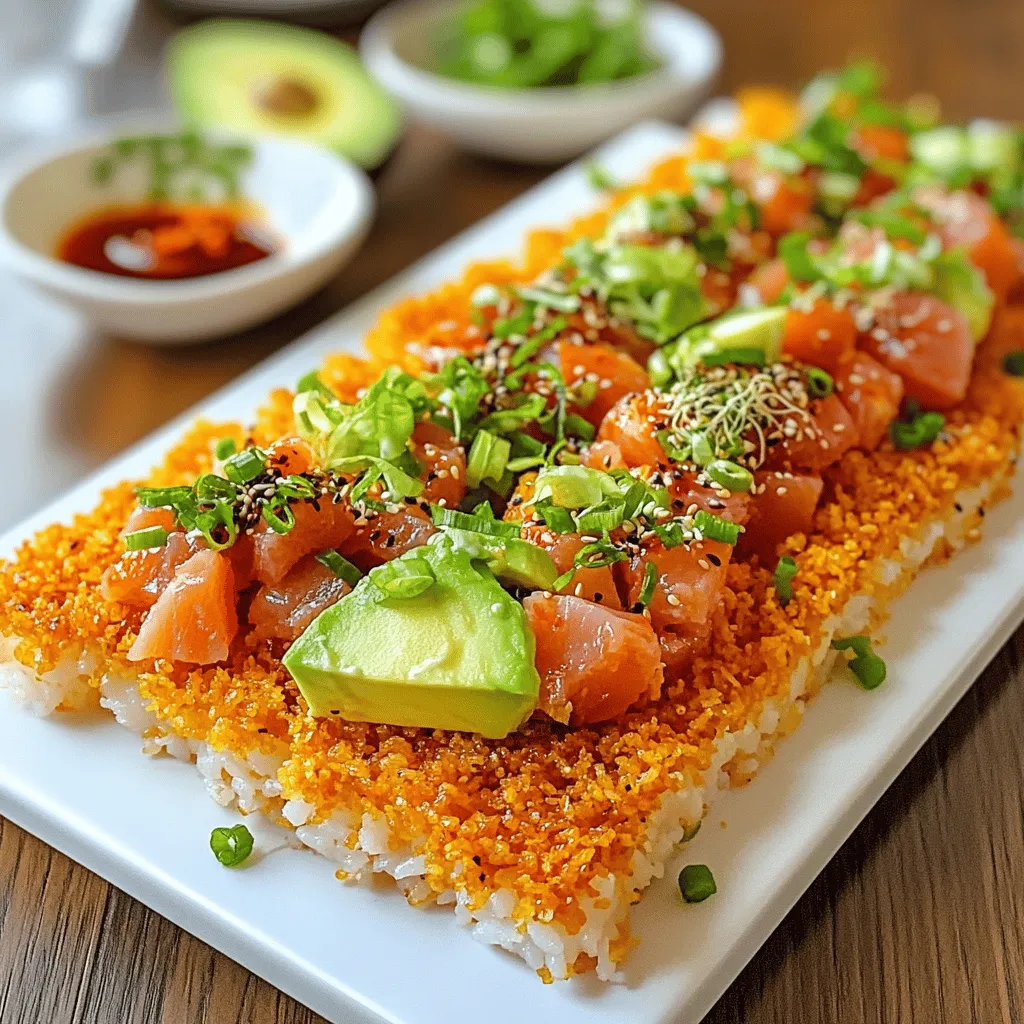 Spicy Tuna Crispy Rice Flavorful Homemade Delight