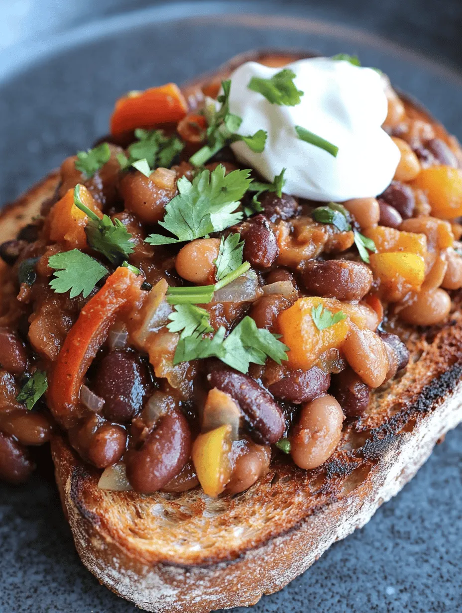 Savory Spiced Beans on Toast: A Hearty and Flavorful Breakfast Delight