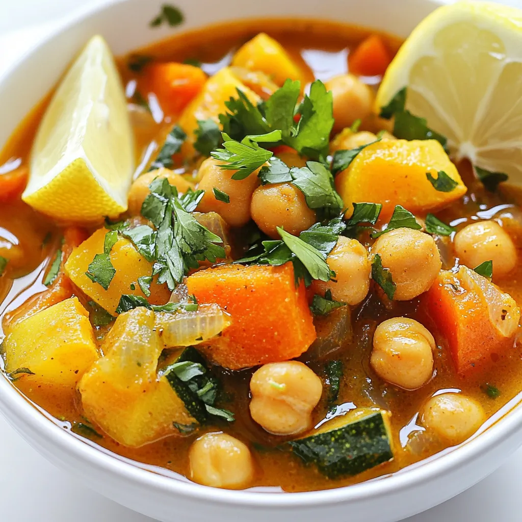 Moroccan Chickpea Stew Flavorful and Nutritious Meal
