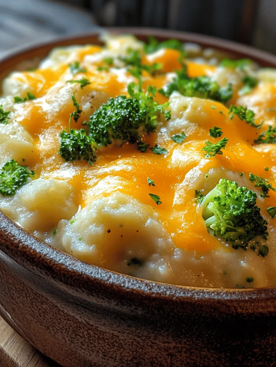 Creamy Broccoli Potato Cheese Delight: A Rich and Comforting Soup Recipe