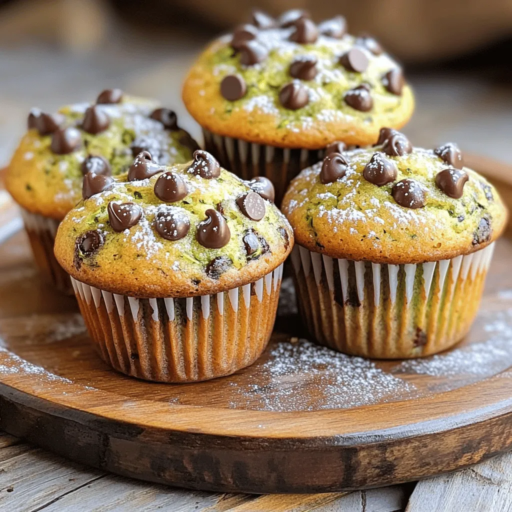 Chocolate Chip Zucchini Muffins Irresistible Recipe