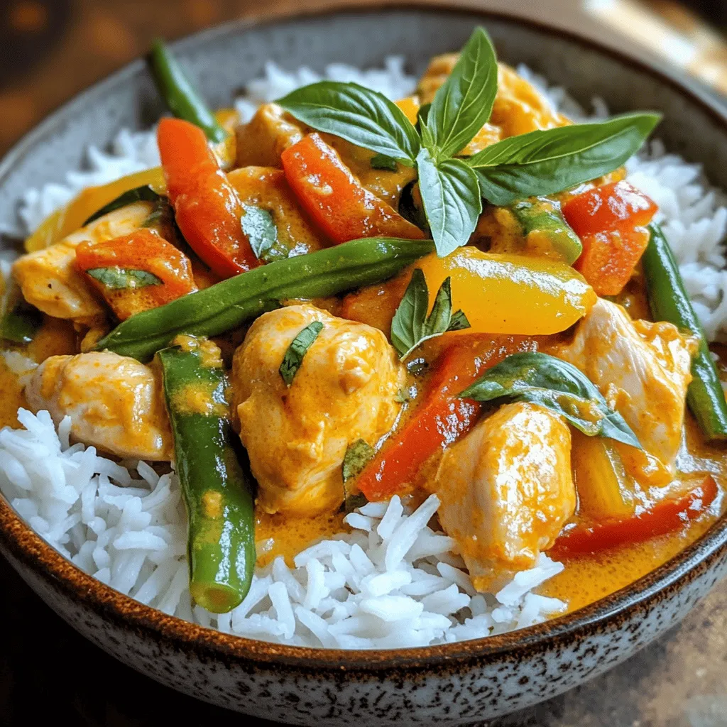 Thai Chicken Curry with Coconut Milk: A Culinary Journey to Thailand