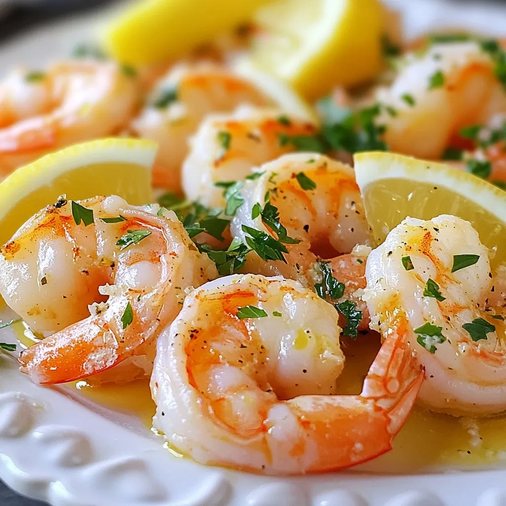 Garlic Lemon Roasted Shrimp Simple and Flavorful Dish