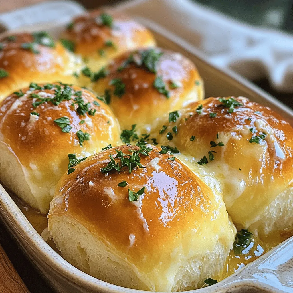 Garlic Butter Dinner Rolls Recipe: A Culinary Delight