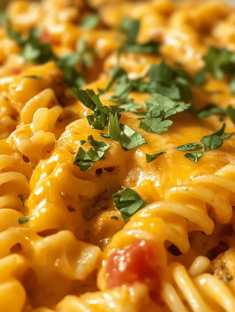 Cheesy Rotel Pasta Delight: A Comfort Food Favorite