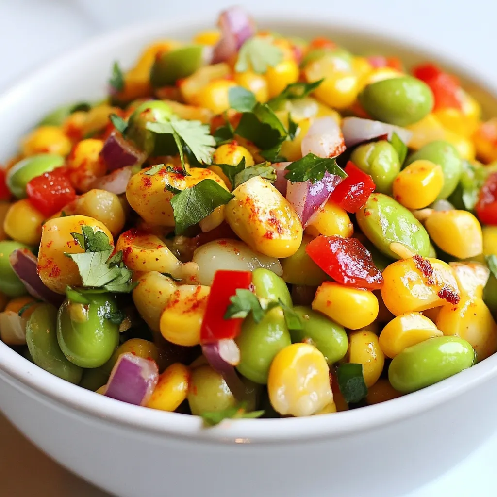 Edamame Corn Succotash Flavorful and Simple Dish