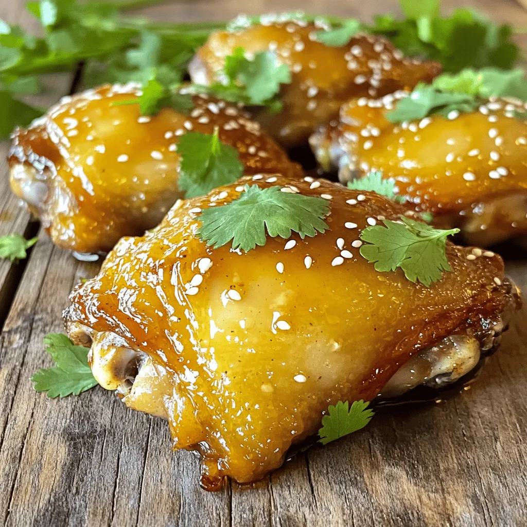 Honey Garlic Chicken Thighs Savory and Simple Dish