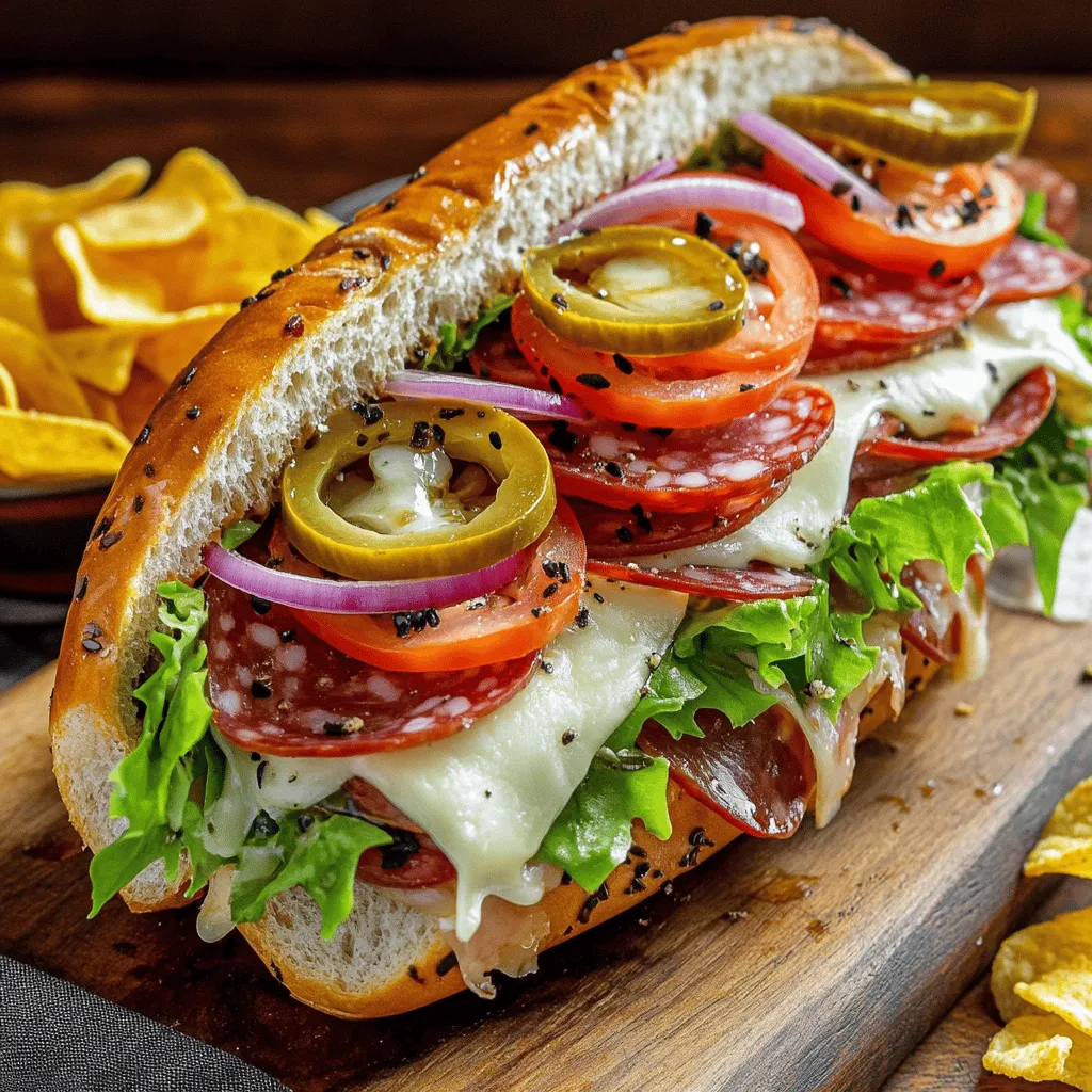 Italian Grinder Sandwich Best Recipe for Flavor Burst