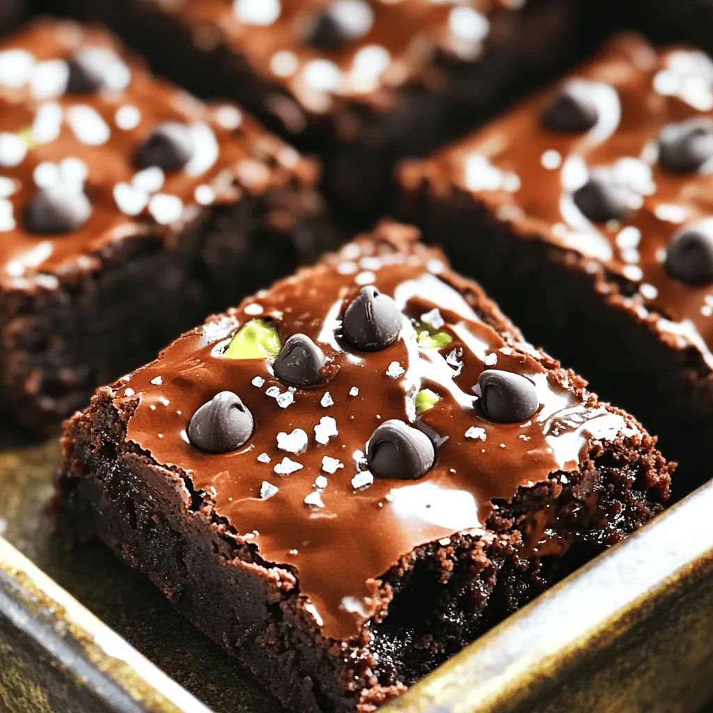 Chocolate Avocado Brownies Rich and Fudgy Delight