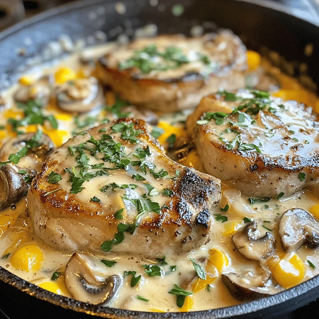 Savory Cream of Mushroom Soup Pork Chops: A Hearty Comfort Dish