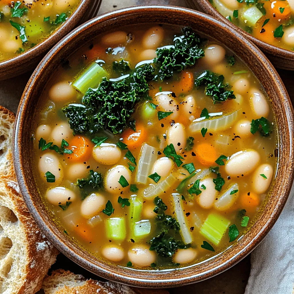 Tuscan White Bean Soup Recipe