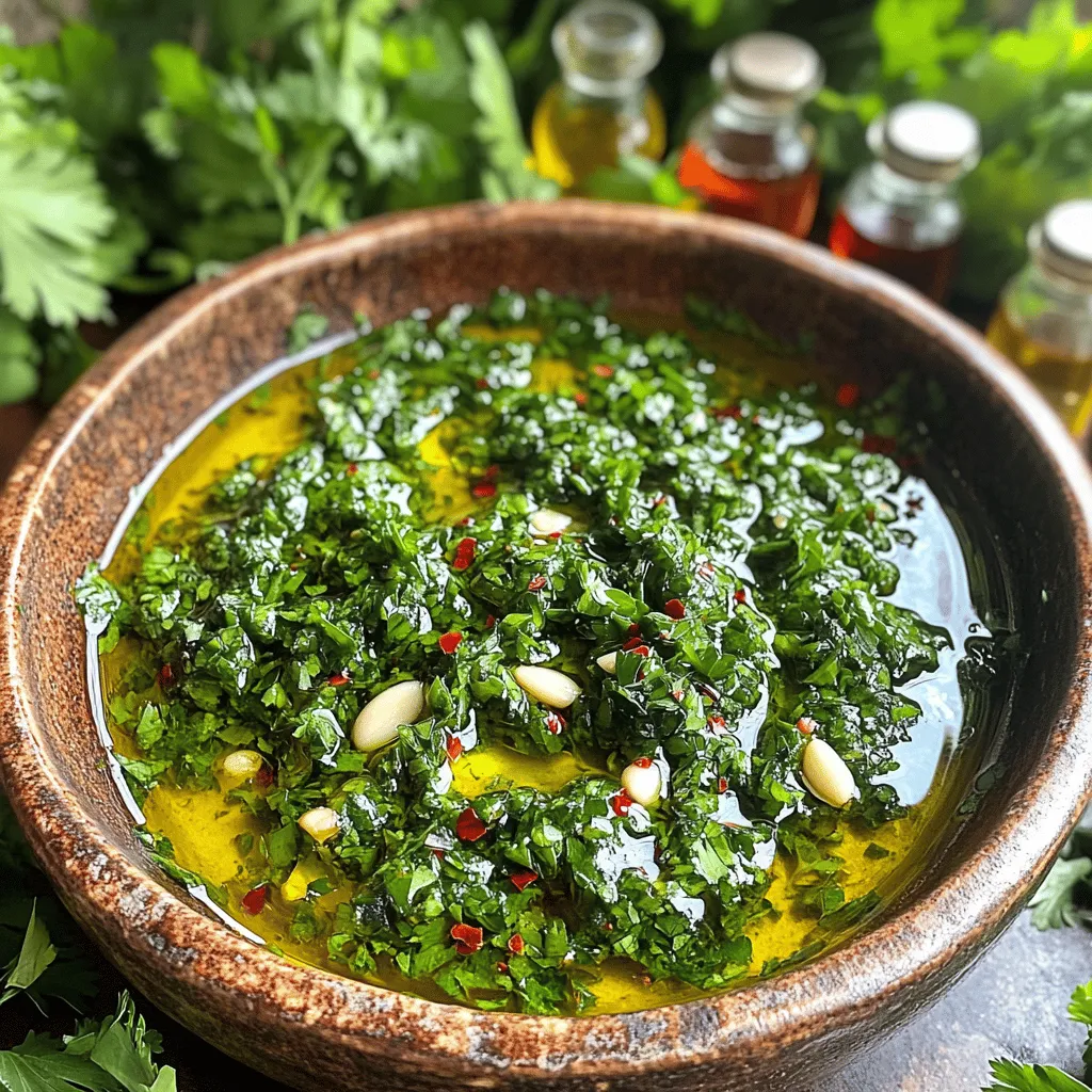 How to Make Chimichurri Bold and Flavorful Sauce
