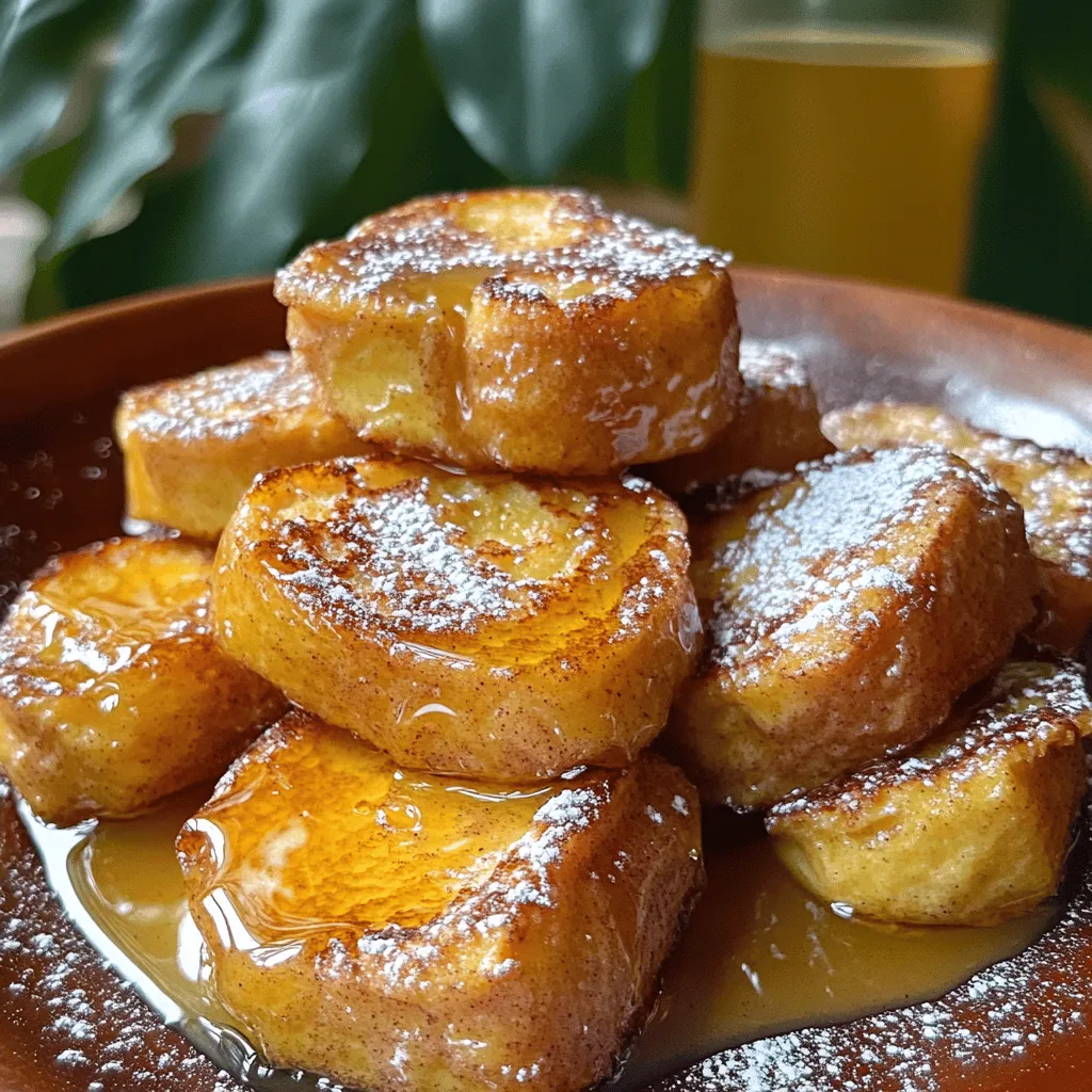 Cinnamon Roll French Toast Bites Easy and Delicious Treat