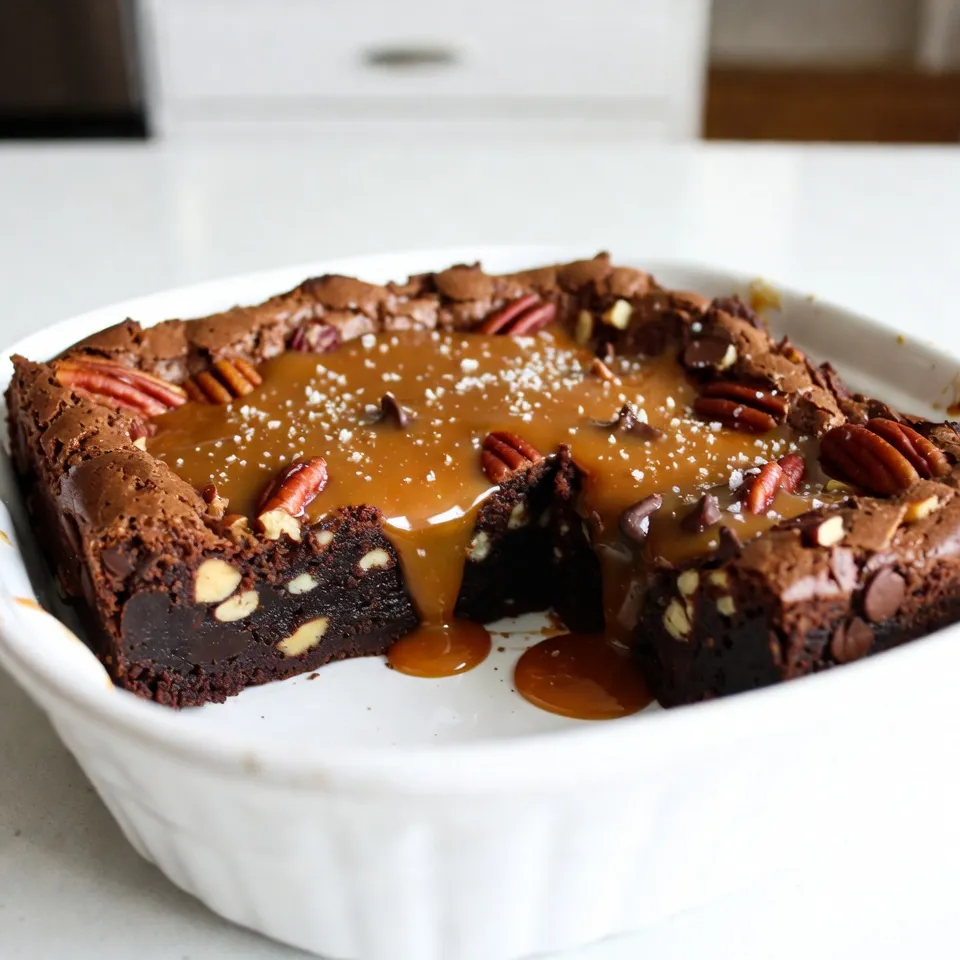 Chocolate Caramel Turtle Brownies Rich and Decadent Treat