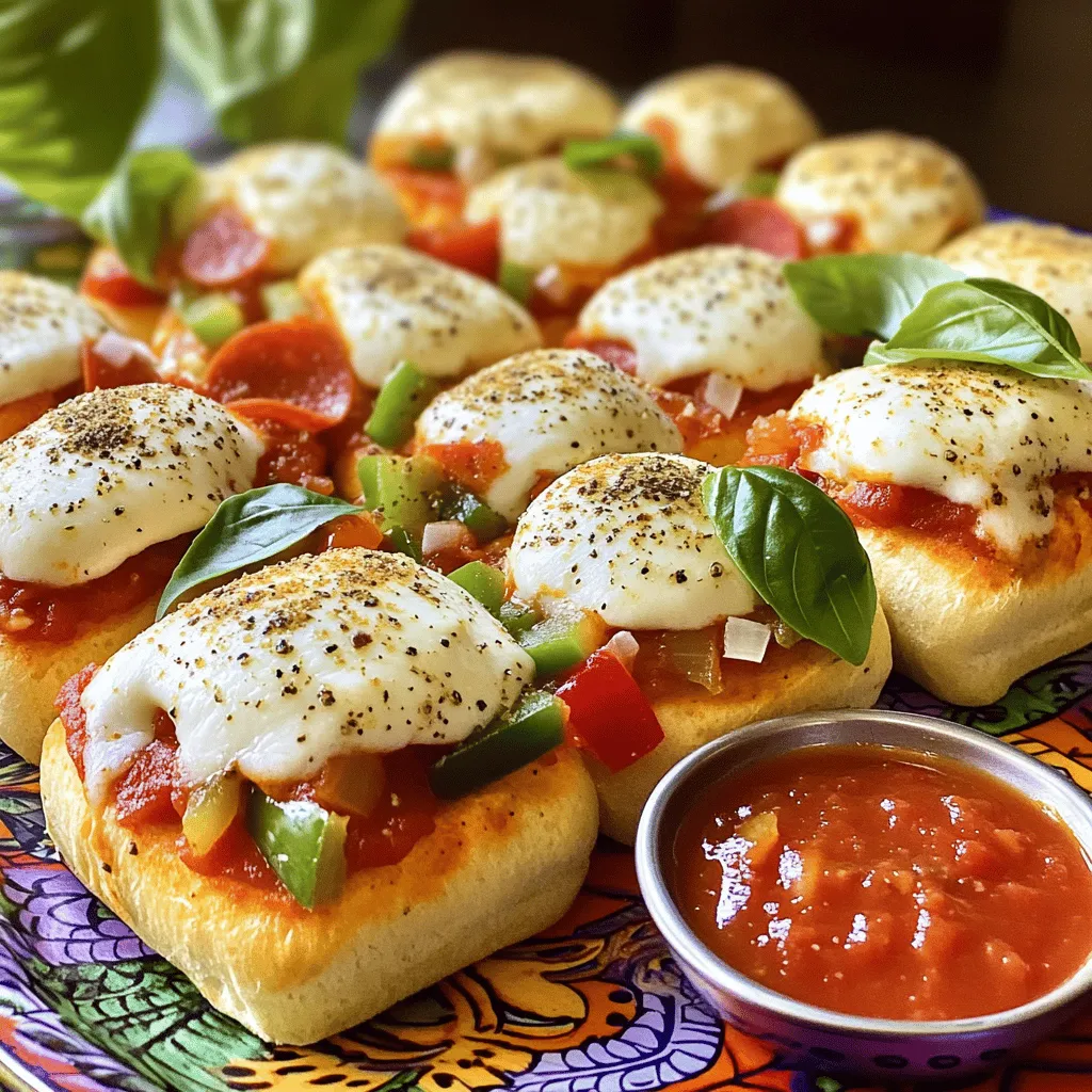 Mini Pizza Sliders Recipe