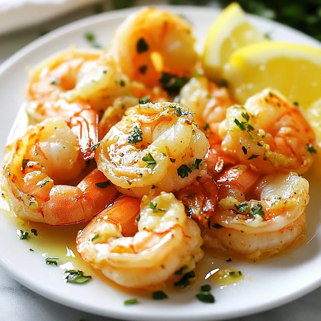 Garlic Lemon Roasted Shrimp Simple and Tasty Recipe