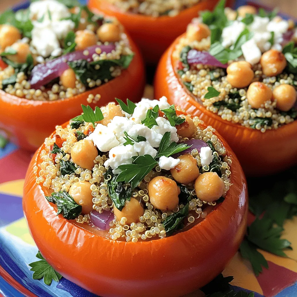 Greek Stuffed Tomatoes Flavorful and Healthy Recipe