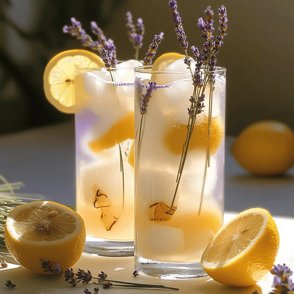 The Coconut Lavender Lemonade Mocktail is a delightful drink. Each ingredient plays a key role in making it special.