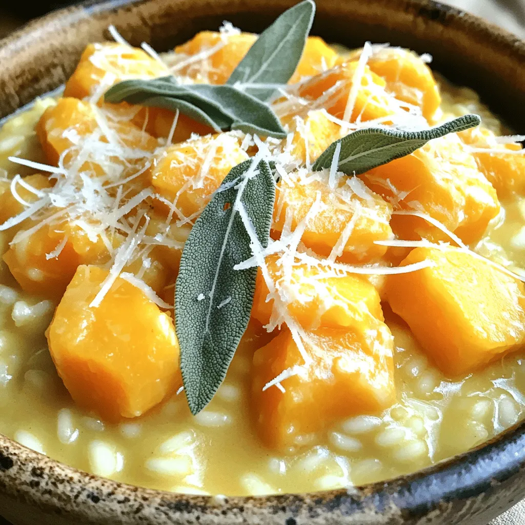 41. Butternut Squash Risotto Creamy and Comforting Dish