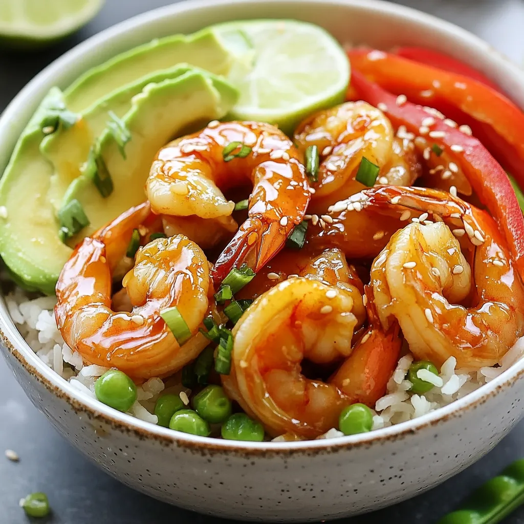 Sriracha Honey Shrimp Bowl Flavorful Dinner Choice