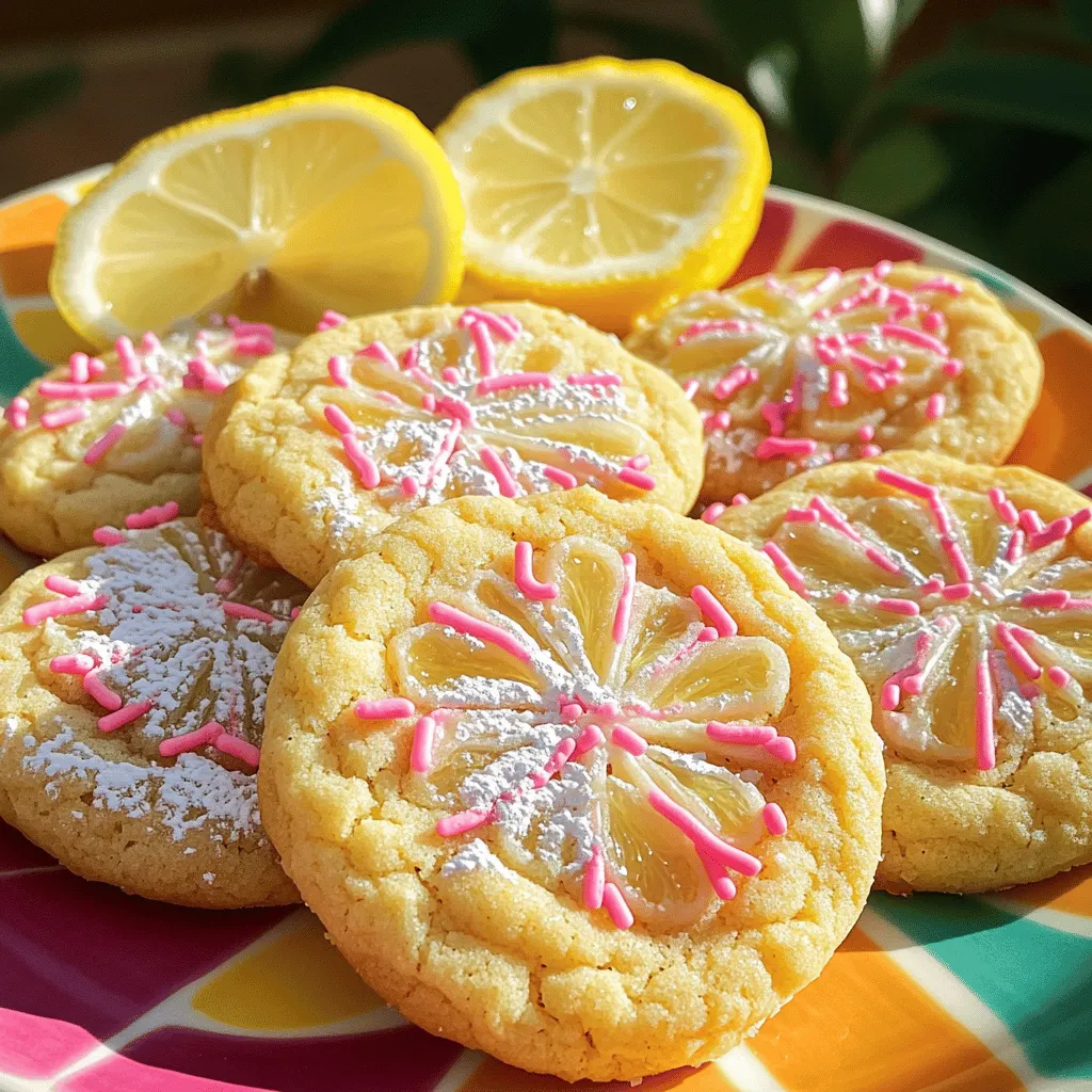 Summertime Bliss with Pink Lemonade Cookies Delight