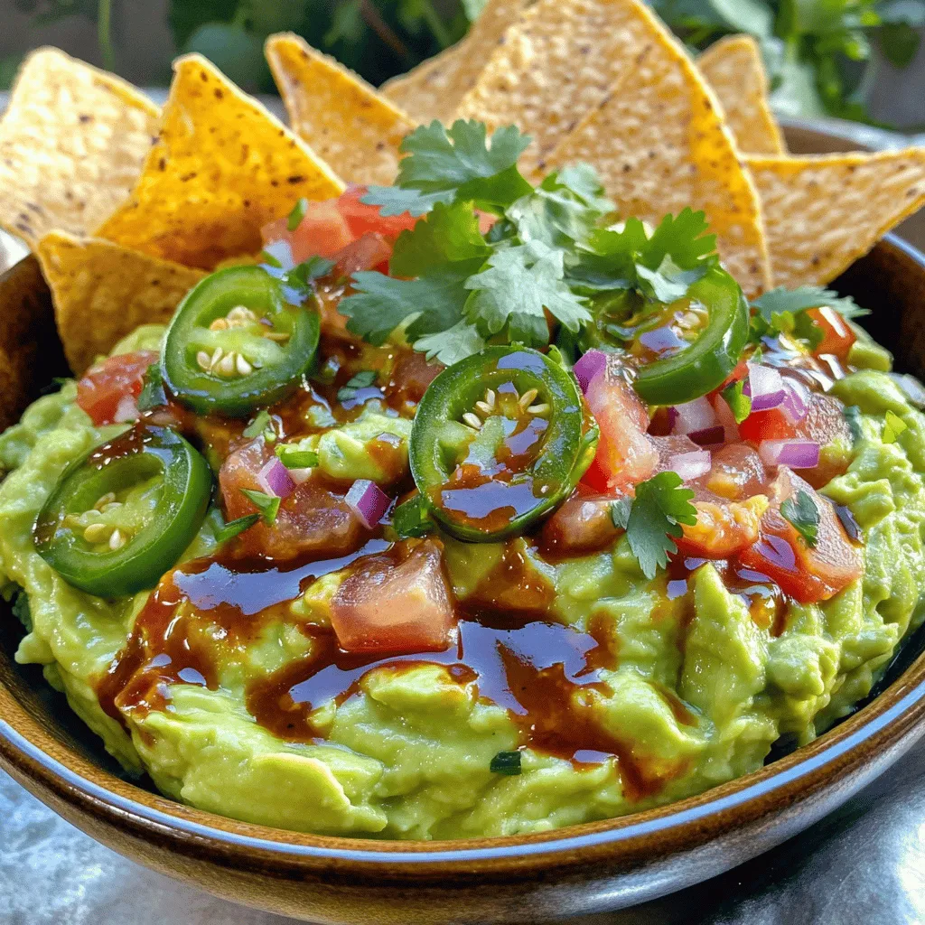 Homemade Adobo Guacamole Flavorful and Simple Dip