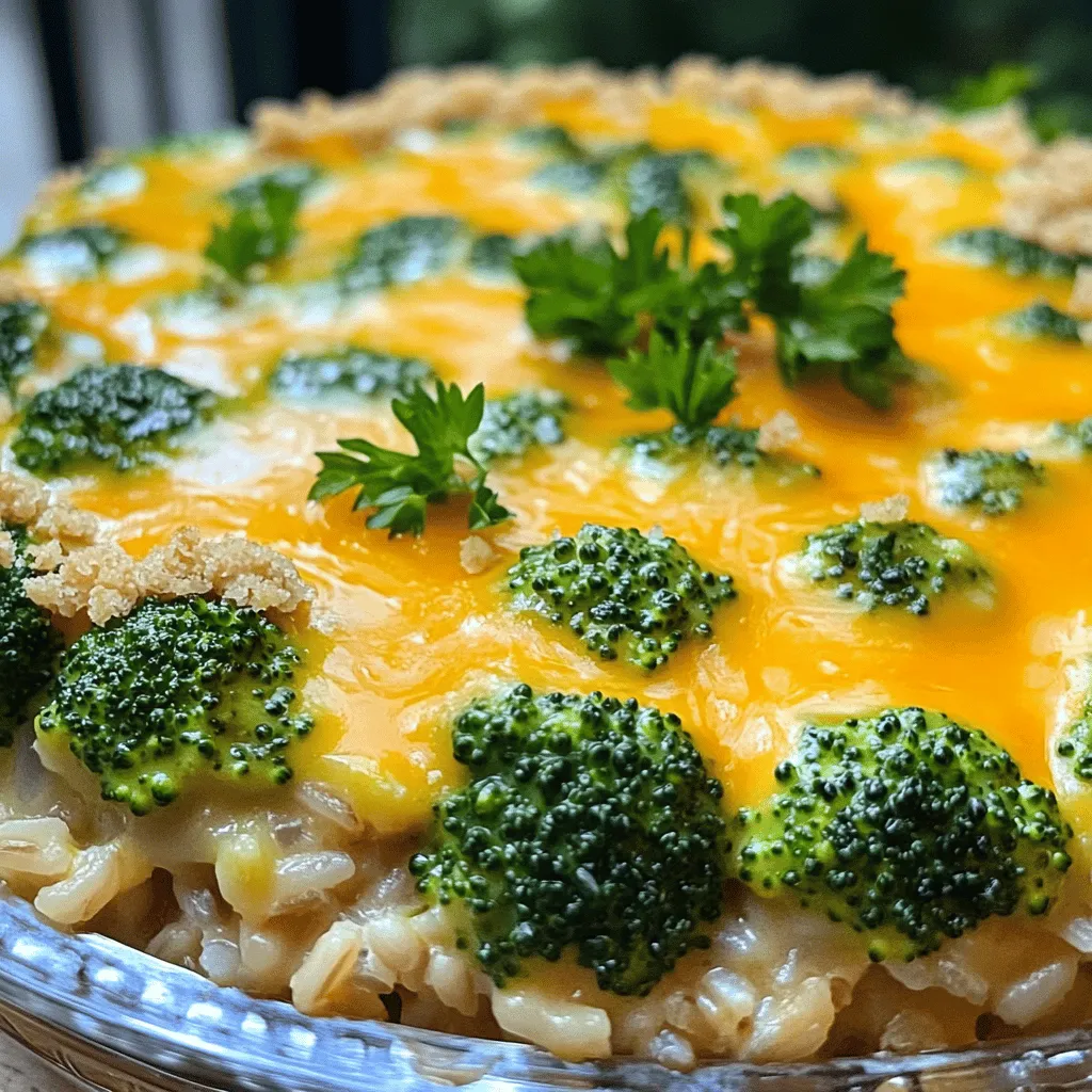Cheesy Broccoli Casserole: The Comfort of Cheesy Broccoli Casserole