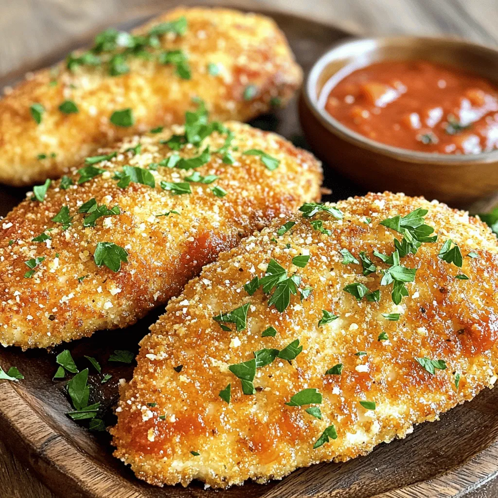 Crispy Parmesan Crusted Chicken Flavorful and Easy Meal