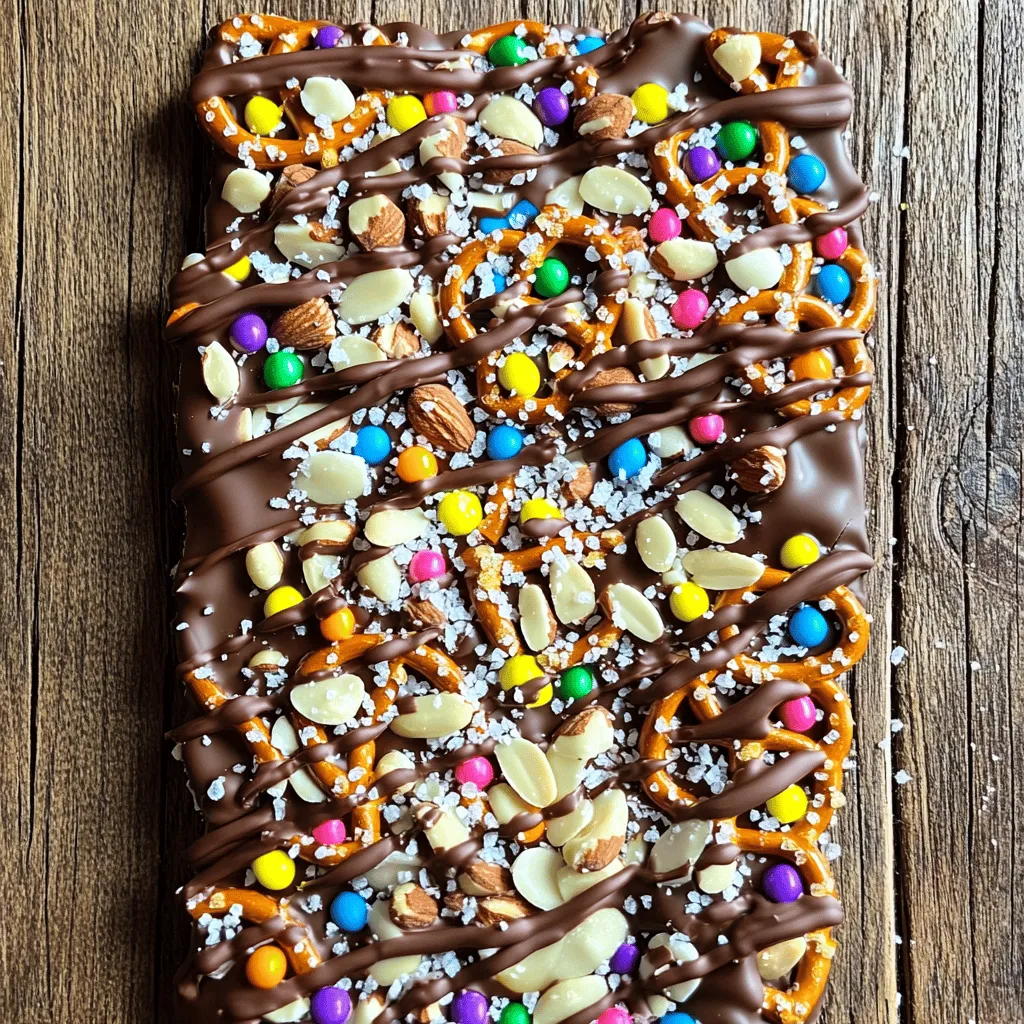 Chocolate Covered Pretzel Bark Irresistible Sweet Treat