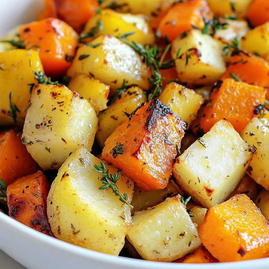 Herb Roasted Root Vegetables Flavorful and Simple Dish