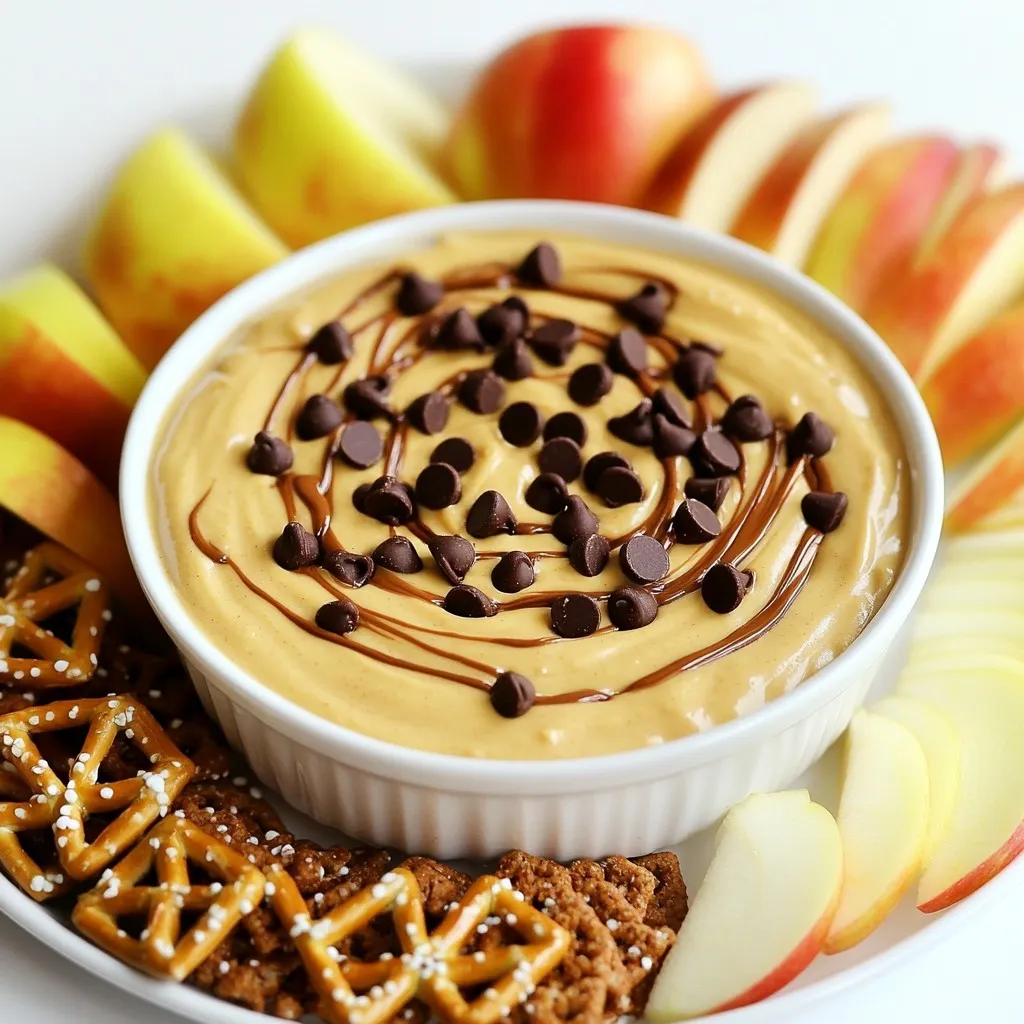 Chocolate Chip Peanut Butter Dip Irresistible Treat