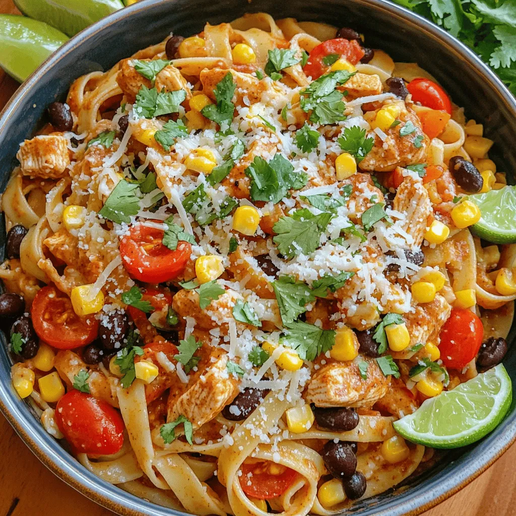 Southwest Chicken Pasta Recipe