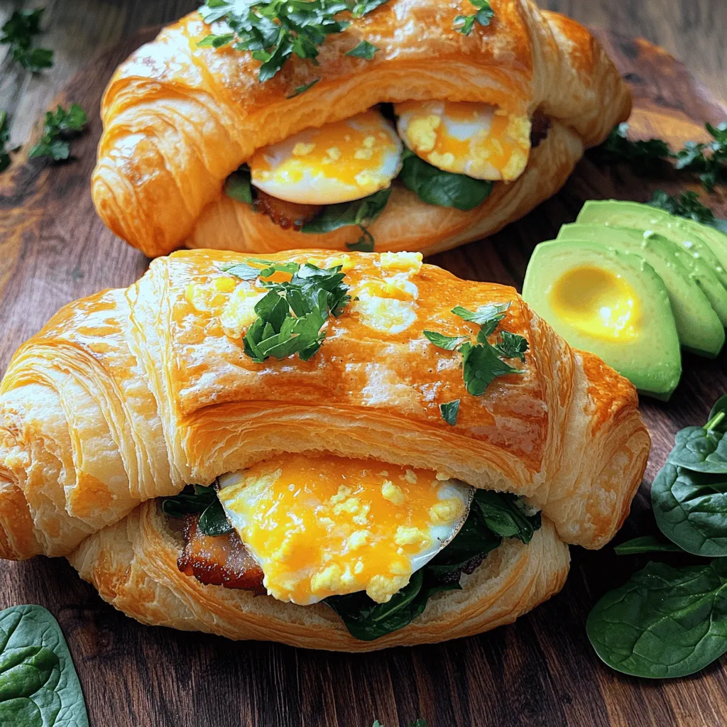 BEST RECIPE For Croissant Breakfast Sandwiches Delight