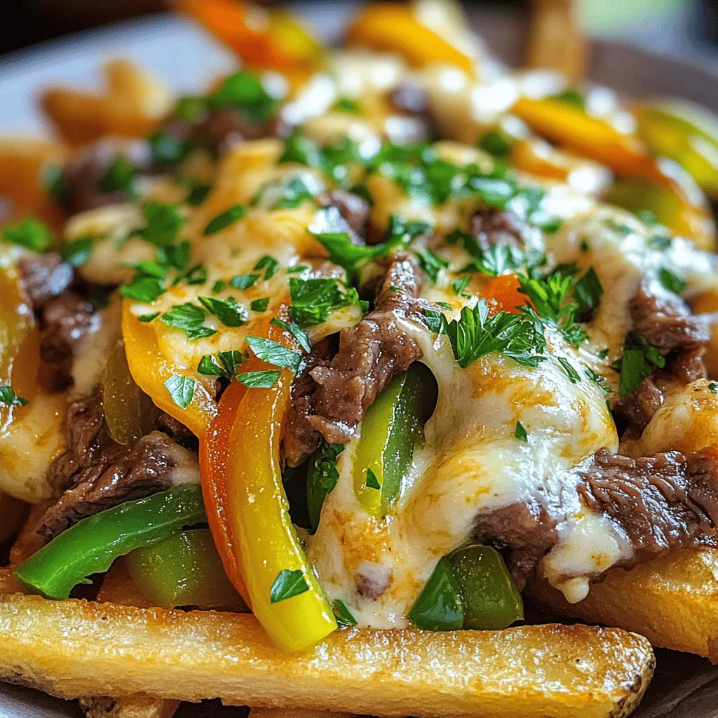 Philly Cheesesteak Fries Flavorful and Easy Recipe