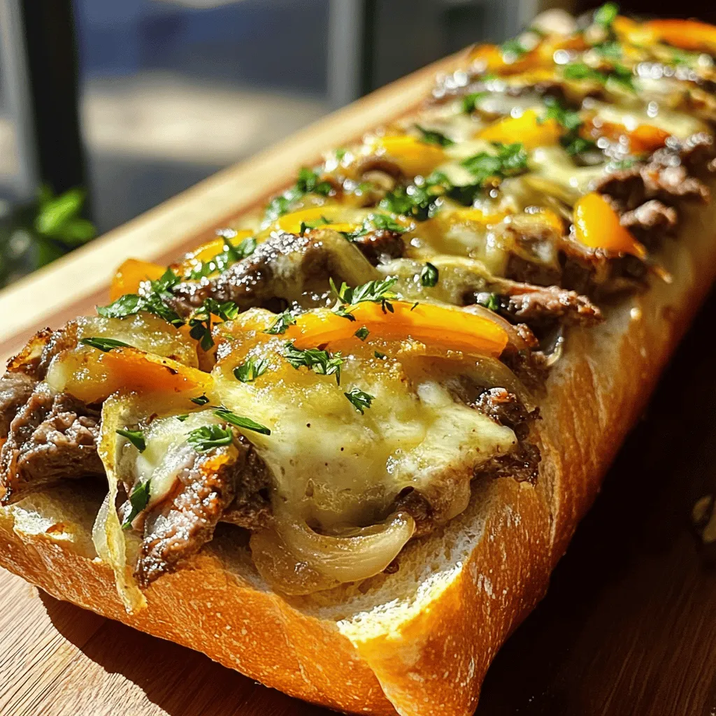 The Best Recipe for Garlic Philly Cheesesteak Bread Delight