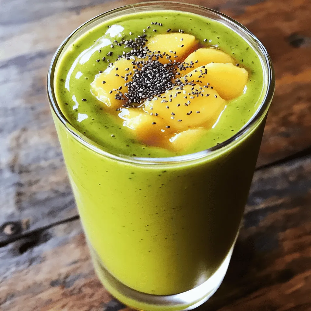 Healthy Peach Smoothie Packed with Nutrients and Flavor