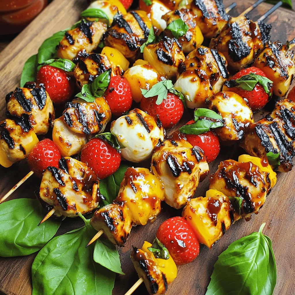 Red, White, and BBQ: Star-Spangled Skewers