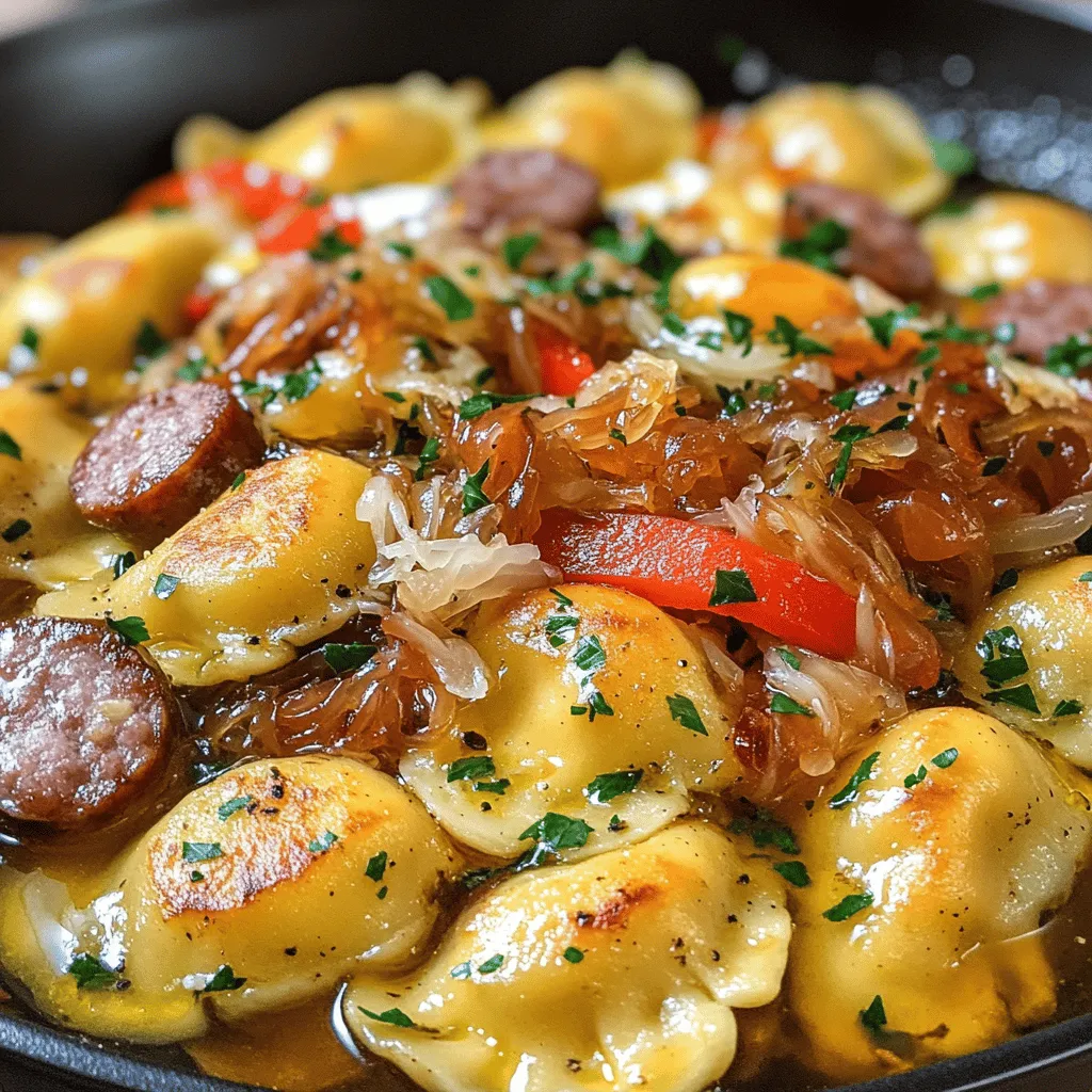 Pierogi Sausage Skillet Flavorful and Easy Recipe